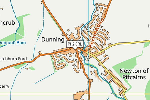 PH2 0RL map - OS VectorMap District (Ordnance Survey) PH2 0RL map - OS VectorMap District (Ordnance Survey)