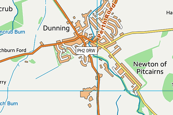 PH2 0RW map - OS VectorMap District (Ordnance Survey) PH2 0RW map - OS VectorMap District (Ordnance Survey)