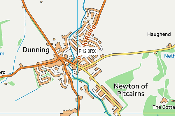 PH2 0RX map - OS VectorMap District (Ordnance Survey) PH2 0RX map - OS VectorMap District (Ordnance Survey)