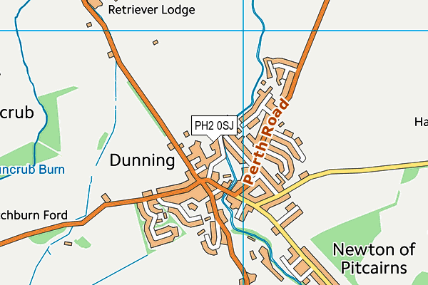 PH2 0SJ map - OS VectorMap District (Ordnance Survey) PH2 0SJ map - OS VectorMap District (Ordnance Survey)