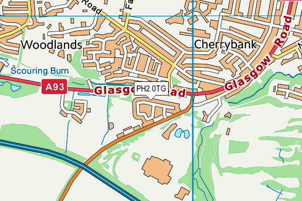 PH2 0TG map - OS VectorMap District (Ordnance Survey) PH2 0TG map - OS VectorMap District (Ordnance Survey)