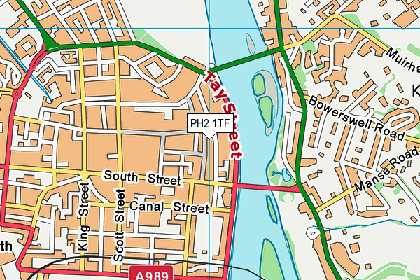 PH2 1TF map - OS VectorMap District (Ordnance Survey) PH2 1TF map - OS VectorMap District (Ordnance Survey)