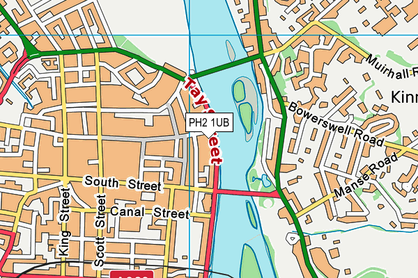PH2 1UB map - OS VectorMap District (Ordnance Survey) PH2 1UB map - OS VectorMap District (Ordnance Survey)