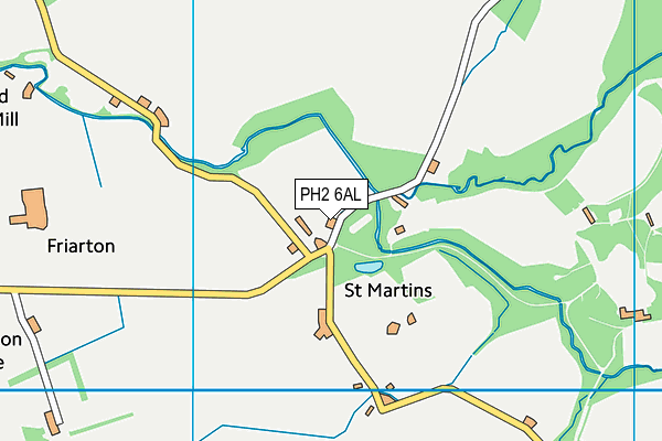 PH2 6AL map - OS VectorMap District (Ordnance Survey)