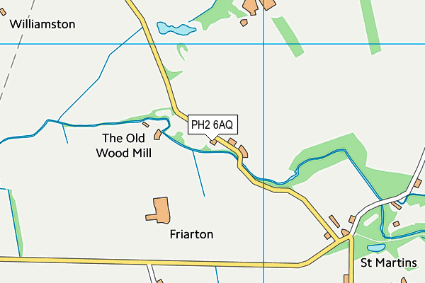 PH2 6AQ map - OS VectorMap District (Ordnance Survey) PH2 6AQ map - OS VectorMap District (Ordnance Survey)