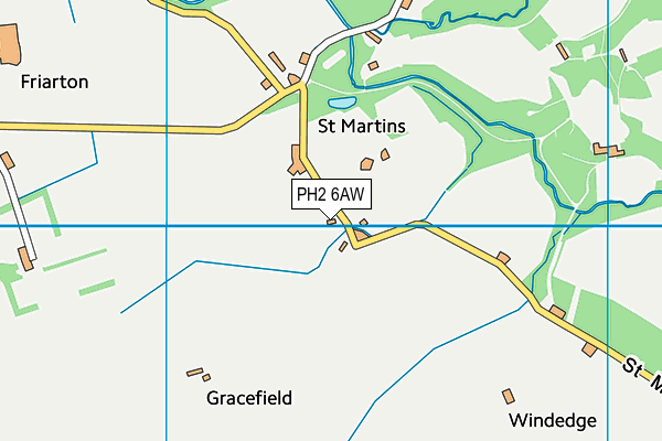 PH2 6AW map - OS VectorMap District (Ordnance Survey) PH2 6AW map - OS VectorMap District (Ordnance Survey)