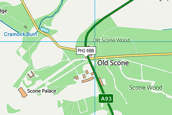 PH2 6BB map - OS VectorMap District (Ordnance Survey) PH2 6BB map - OS VectorMap District (Ordnance Survey)