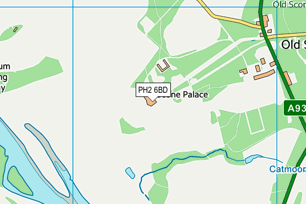 PH2 6BD map - OS VectorMap District (Ordnance Survey) PH2 6BD map - OS VectorMap District (Ordnance Survey)