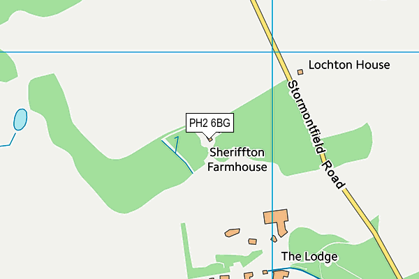 PH2 6BG map - OS VectorMap District (Ordnance Survey) PH2 6BG map - OS VectorMap District (Ordnance Survey)