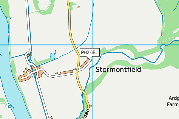 PH2 6BL map - OS VectorMap District (Ordnance Survey) PH2 6BL map - OS VectorMap District (Ordnance Survey)