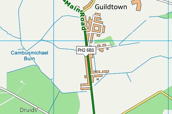 PH2 6BS map - OS VectorMap District (Ordnance Survey) PH2 6BS map - OS VectorMap District (Ordnance Survey)