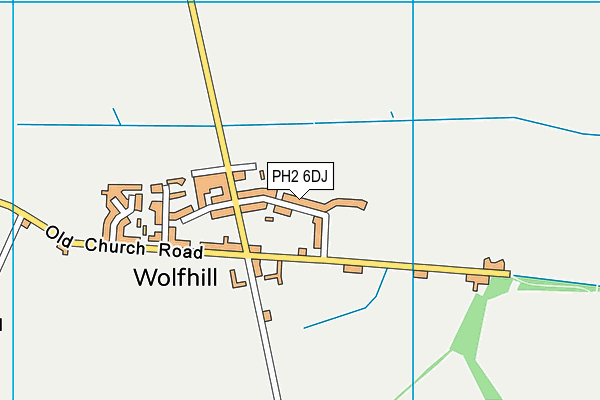 PH2 6DJ map - OS VectorMap District (Ordnance Survey) PH2 6DJ map - OS VectorMap District (Ordnance Survey)