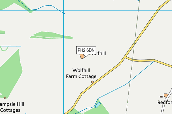PH2 6DN map - OS VectorMap District (Ordnance Survey) PH2 6DN map - OS VectorMap District (Ordnance Survey)