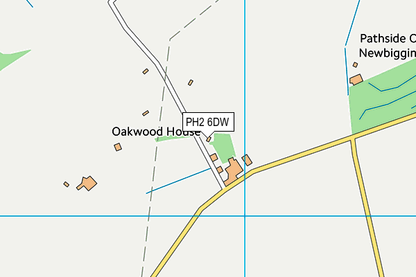 PH2 6DW map - OS VectorMap District (Ordnance Survey) PH2 6DW map - OS VectorMap District (Ordnance Survey)