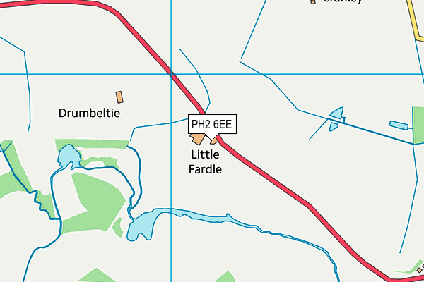 PH2 6EE map - OS VectorMap District (Ordnance Survey) PH2 6EE map - OS VectorMap District (Ordnance Survey)
