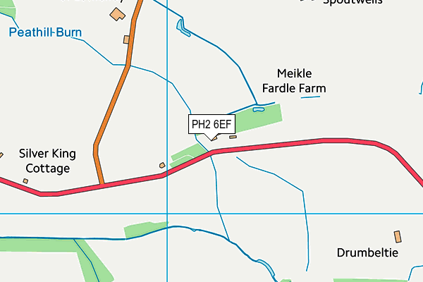 PH2 6EF map - OS VectorMap District (Ordnance Survey) PH2 6EF map - OS VectorMap District (Ordnance Survey)