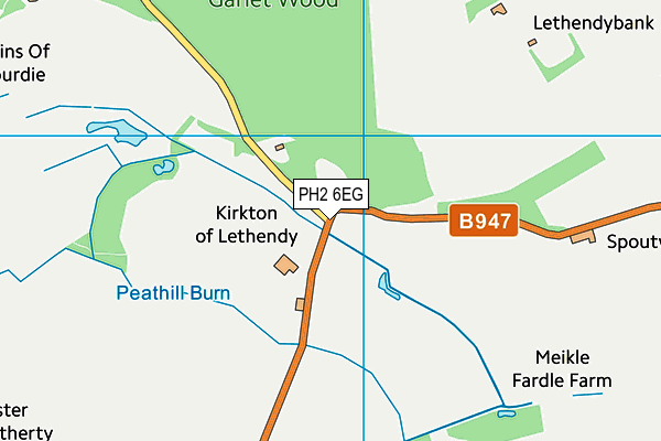 PH2 6EG map - OS VectorMap District (Ordnance Survey) PH2 6EG map - OS VectorMap District (Ordnance Survey)