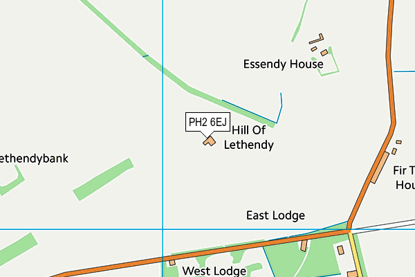 PH2 6EJ map - OS VectorMap District (Ordnance Survey) PH2 6EJ map - OS VectorMap District (Ordnance Survey)