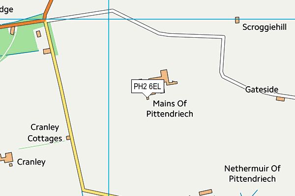 PH2 6EL map - OS VectorMap District (Ordnance Survey) PH2 6EL map - OS VectorMap District (Ordnance Survey)