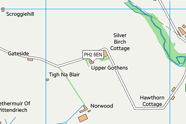 PH2 6EN map - OS VectorMap District (Ordnance Survey) PH2 6EN map - OS VectorMap District (Ordnance Survey)
