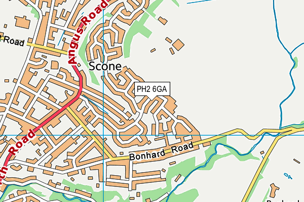 PH2 6GA map - OS VectorMap District (Ordnance Survey) PH2 6GA map - OS VectorMap District (Ordnance Survey)
