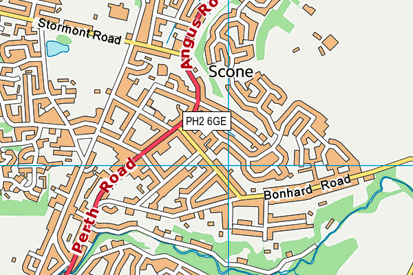 PH2 6GE map - OS VectorMap District (Ordnance Survey) PH2 6GE map - OS VectorMap District (Ordnance Survey)