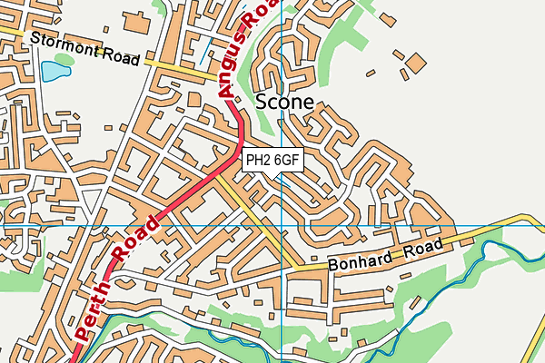 PH2 6GF map - OS VectorMap District (Ordnance Survey) PH2 6GF map - OS VectorMap District (Ordnance Survey)