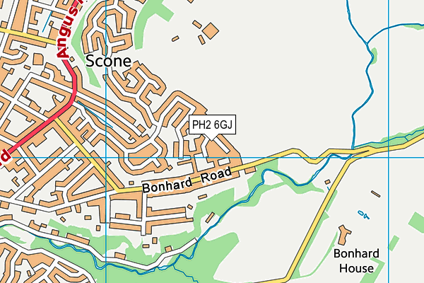PH2 6GJ map - OS VectorMap District (Ordnance Survey) PH2 6GJ map - OS VectorMap District (Ordnance Survey)