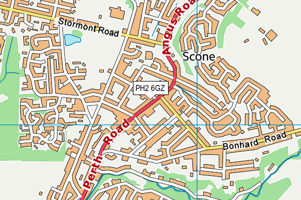 PH2 6GZ map - OS VectorMap District (Ordnance Survey) PH2 6GZ map - OS VectorMap District (Ordnance Survey)