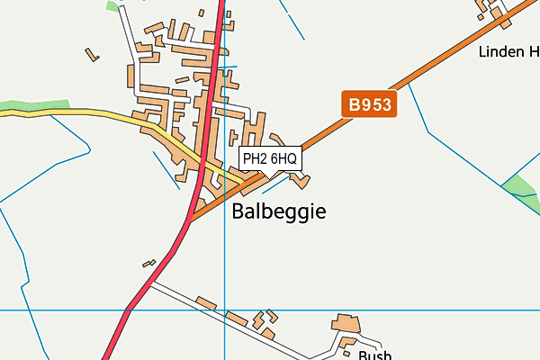 PH2 6HQ map - OS VectorMap District (Ordnance Survey) PH2 6HQ map - OS VectorMap District (Ordnance Survey)