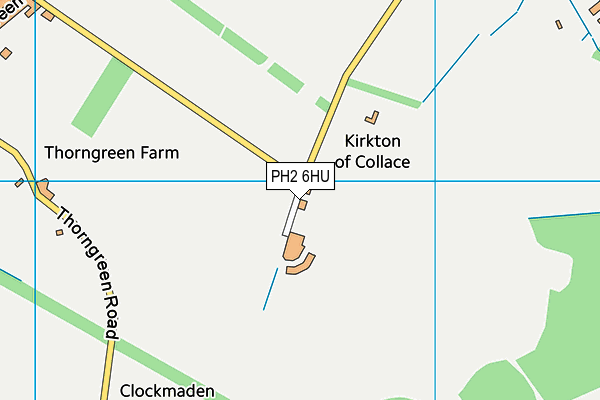 PH2 6HU map - OS VectorMap District (Ordnance Survey) PH2 6HU map - OS VectorMap District (Ordnance Survey)