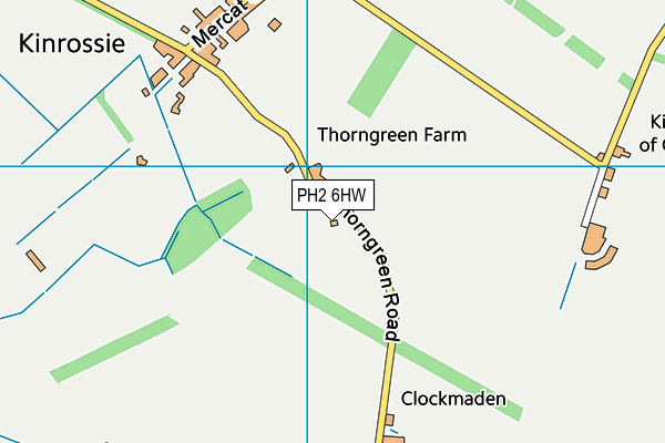 PH2 6HW map - OS VectorMap District (Ordnance Survey) PH2 6HW map - OS VectorMap District (Ordnance Survey)