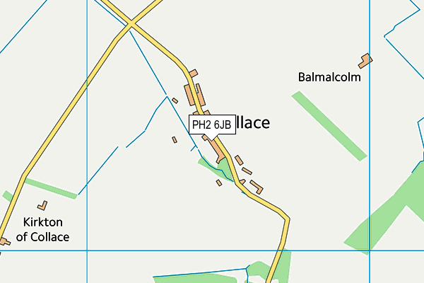 PH2 6JB map - OS VectorMap District (Ordnance Survey) PH2 6JB map - OS VectorMap District (Ordnance Survey)