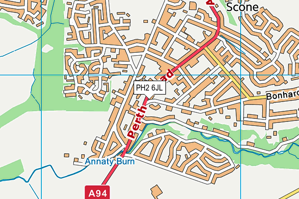 PH2 6JL map - OS VectorMap District (Ordnance Survey) PH2 6JL map - OS VectorMap District (Ordnance Survey)