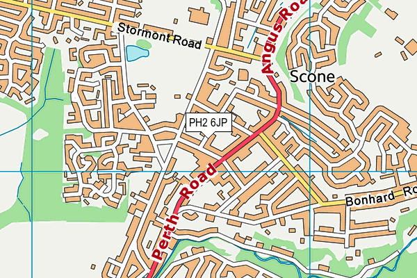 PH2 6JP map - OS VectorMap District (Ordnance Survey) PH2 6JP map - OS VectorMap District (Ordnance Survey)