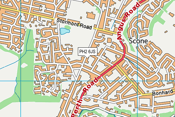 PH2 6JS map - OS VectorMap District (Ordnance Survey) PH2 6JS map - OS VectorMap District (Ordnance Survey)