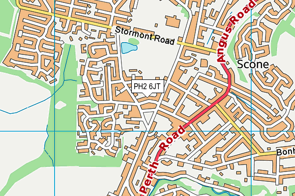 PH2 6JT map - OS VectorMap District (Ordnance Survey) PH2 6JT map - OS VectorMap District (Ordnance Survey)