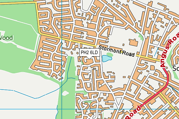 PH2 6LD map - OS VectorMap District (Ordnance Survey) PH2 6LD map - OS VectorMap District (Ordnance Survey)