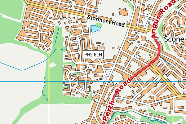 PH2 6LH map - OS VectorMap District (Ordnance Survey) PH2 6LH map - OS VectorMap District (Ordnance Survey)