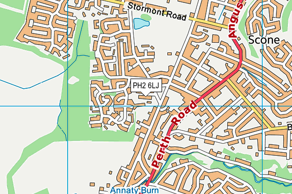 PH2 6LJ map - OS VectorMap District (Ordnance Survey) PH2 6LJ map - OS VectorMap District (Ordnance Survey)