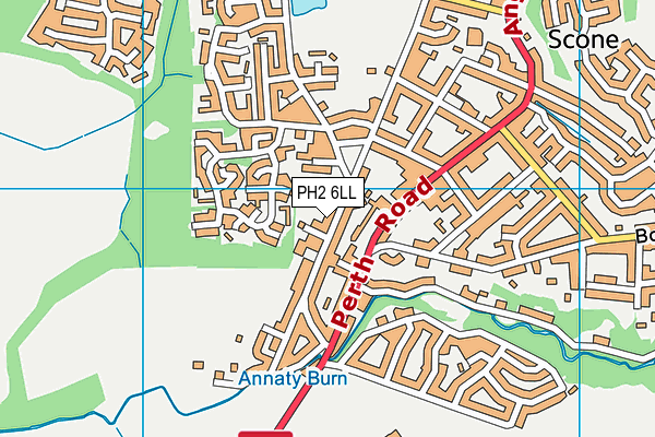 PH2 6LL map - OS VectorMap District (Ordnance Survey) PH2 6LL map - OS VectorMap District (Ordnance Survey)