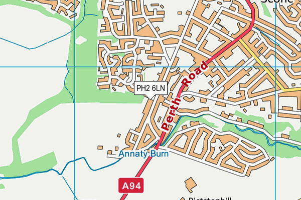 PH2 6LN map - OS VectorMap District (Ordnance Survey) PH2 6LN map - OS VectorMap District (Ordnance Survey)
