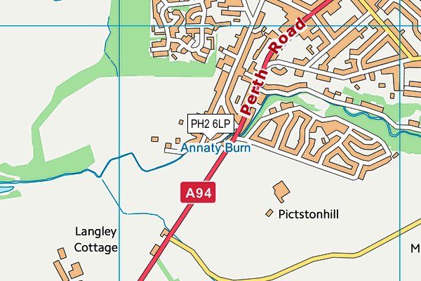 PH2 6LP map - OS VectorMap District (Ordnance Survey) PH2 6LP map - OS VectorMap District (Ordnance Survey)