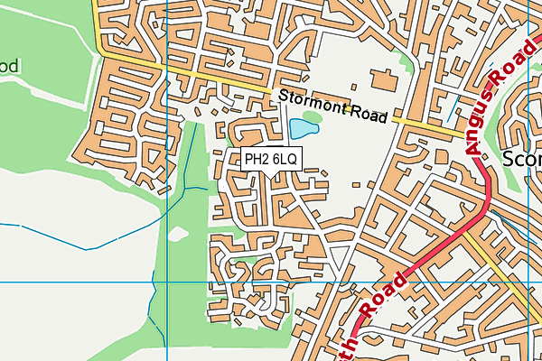PH2 6LQ map - OS VectorMap District (Ordnance Survey) PH2 6LQ map - OS VectorMap District (Ordnance Survey)