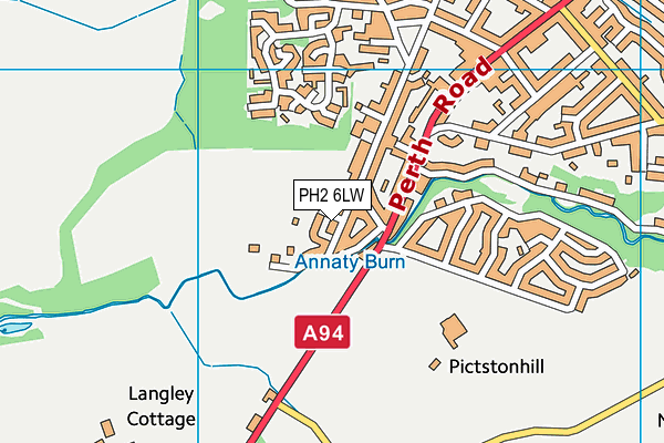 PH2 6LW map - OS VectorMap District (Ordnance Survey) PH2 6LW map - OS VectorMap District (Ordnance Survey)