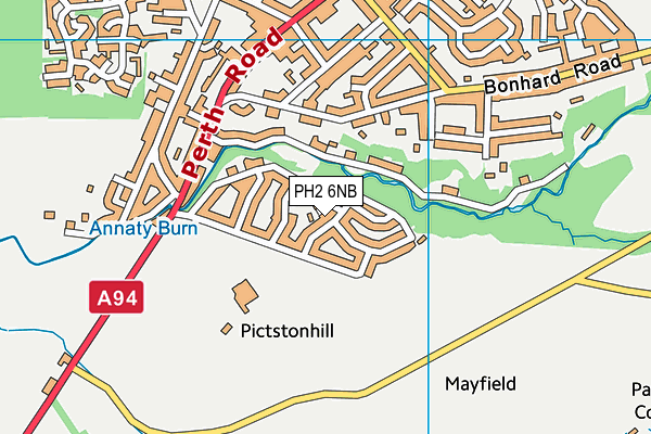 PH2 6NB map - OS VectorMap District (Ordnance Survey) PH2 6NB map - OS VectorMap District (Ordnance Survey)
