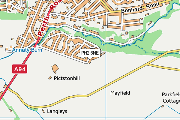 PH2 6NE map - OS VectorMap District (Ordnance Survey) PH2 6NE map - OS VectorMap District (Ordnance Survey)