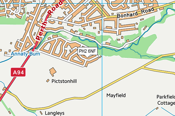 PH2 6NF map - OS VectorMap District (Ordnance Survey) PH2 6NF map - OS VectorMap District (Ordnance Survey)