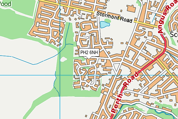 PH2 6NH map - OS VectorMap District (Ordnance Survey) PH2 6NH map - OS VectorMap District (Ordnance Survey)