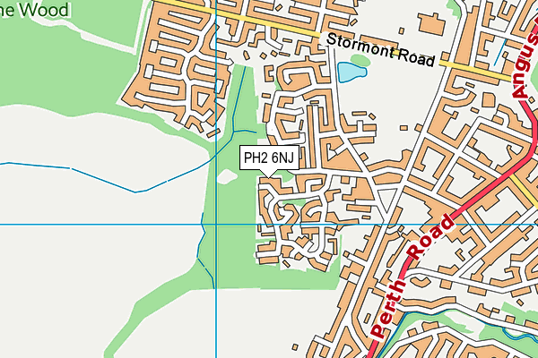 PH2 6NJ map - OS VectorMap District (Ordnance Survey) PH2 6NJ map - OS VectorMap District (Ordnance Survey)